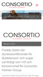 Mobile Screenshot of consortiofashiongroup.com